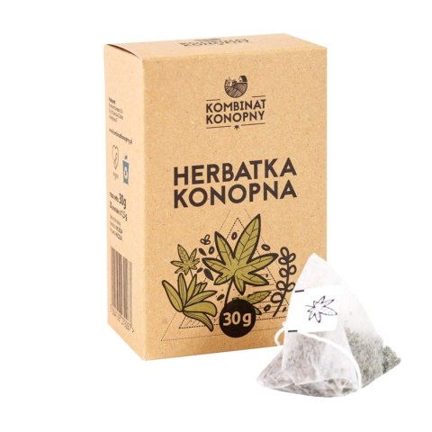 Odprężająca Herbatka do Codziennego Relaksu – Susz z Kwiatostanów Konopi – 30 g