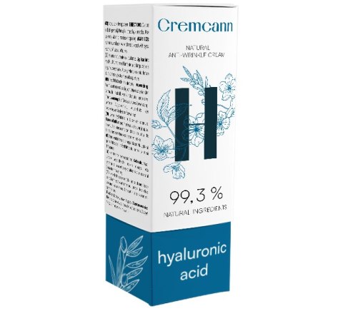 Liftingujący Krem do Cery Dojrzałej i Wrażliwej – Kwas Hialuronowy i Konopie – 50 ml