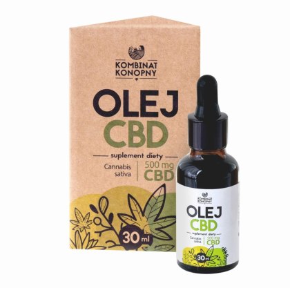 Rzemieślniczy Olej do Codziennej Suplementacji – Oliwa z Oliwek i Susz Konopny – 30 ml