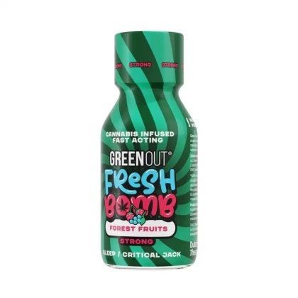 Wyciszający Shot Konopny Fresh Bomb Strong (Forest Fruits) – Critical Jack – 100 ml