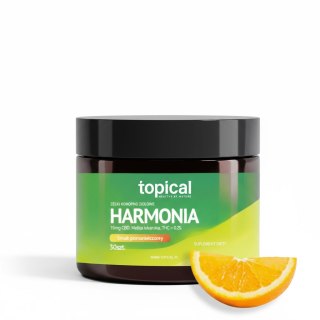 Żelki konopne HARMONIA na Uspokojenie – Melisa Lekarska (smak pomarańczowy) – 30 szt.