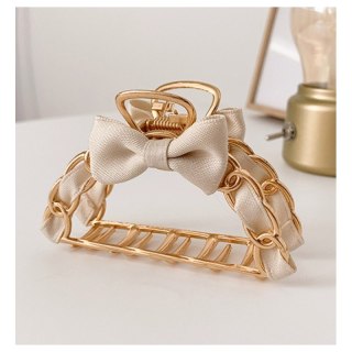 Spinka do Włosów z Przeplataną Kokardą XL – 7,8 cm