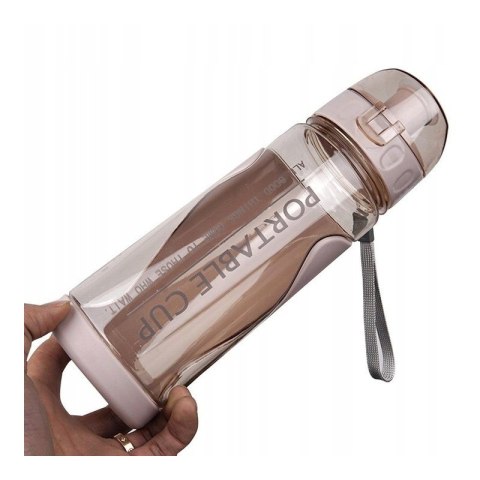 Butelka na Wodę - Sportowa Różowa 600 ml