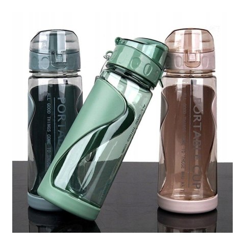 Butelka na Wodę - Sportowa Różowa 600 ml
