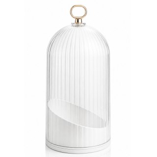 Obrotowy Organizer na Pędzle – Transparentny – 11,2 cm