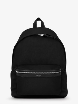 Plecak SAINT LAURENT City Man - Czarny - 31 x 41 cm