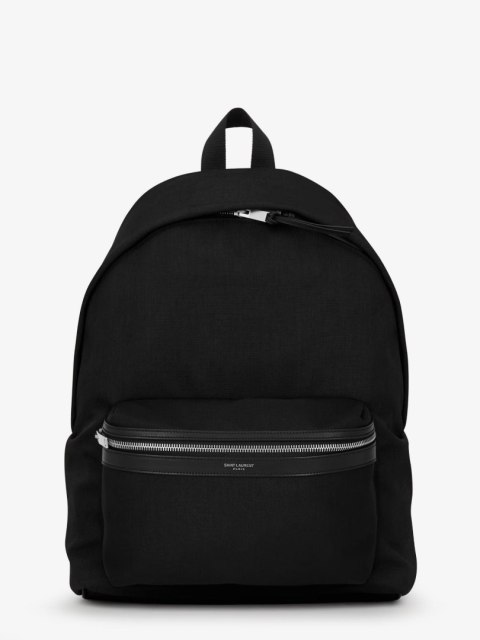 Plecak SAINT LAURENT City Man - Czarny - 31 x 41 cm