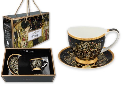 Filiżanka ze Spodkiem – Drzewo Życia (G. Klimt) – 100 ml