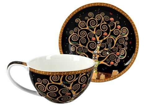Filiżanka ze Spodkiem – Drzewo Życia (G. Klimt) – 340 ml