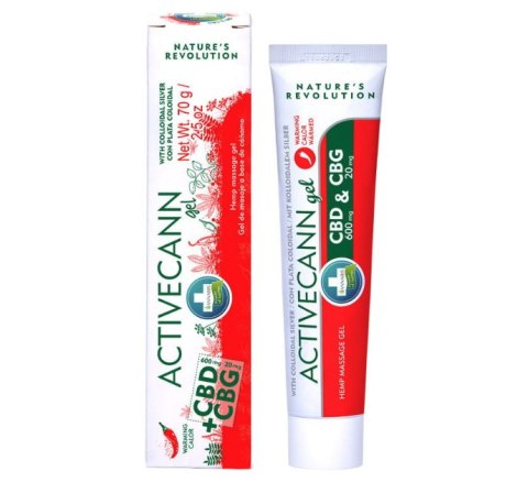 Termoaktywny Żel do Masażu Mięśni i Stawów – Skoncentrowane CBD i Kapsaicyna – 75 ml