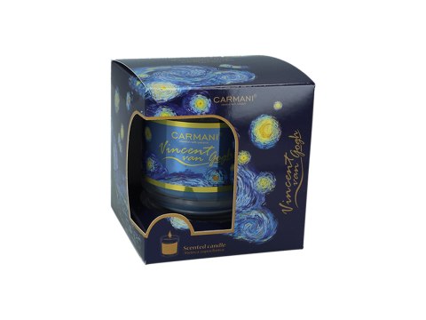 Świeca Dekoracyjna: Gwiaździsta Noc (V. van Gogh)