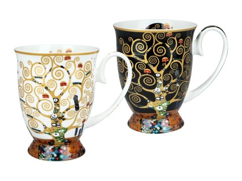 Komplet Kubków /2 szt./ – Drzewo Życia (G. Klimt) – 280 ml