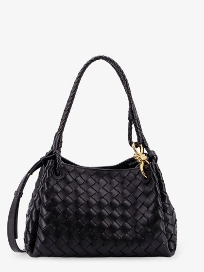 Torebka BOTTEGA VENETA - Parachute Intrecciato - Czarna