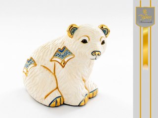 Rzeźba Dekoracyjna - Niedźwiedź Polarny - 7 cm