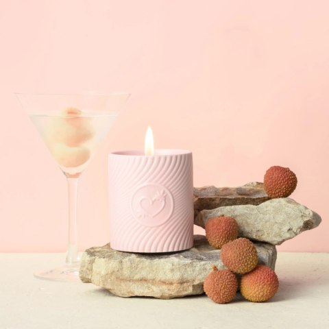 Świeca do Masażu z Olejem Konopnym (Lychee Martini) – 120 ml