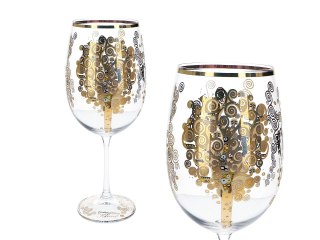 Kieliszek do Wina – Drzewo Życia (G. Klimt) – 640 ml