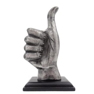 Rzeźba Wizerunkowa (Aluminiowa) – Gest "OK" – 20 cm