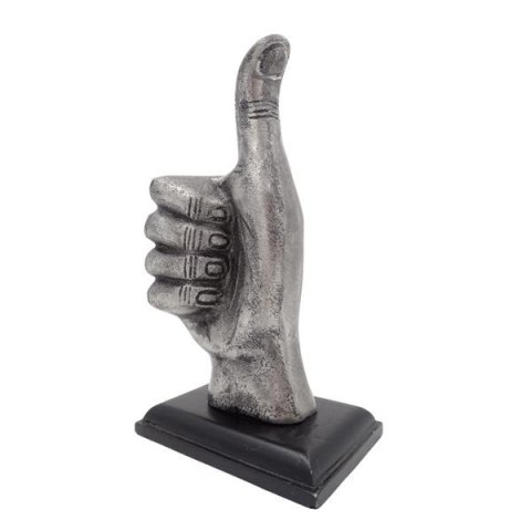 Rzeźba Wizerunkowa (Aluminiowa) – Gest "OK" – 20 cm