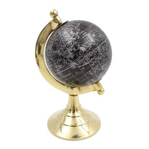 Globus Dekoracyjny (Awangarda) – Mosiądz i Czerń – 20 cm