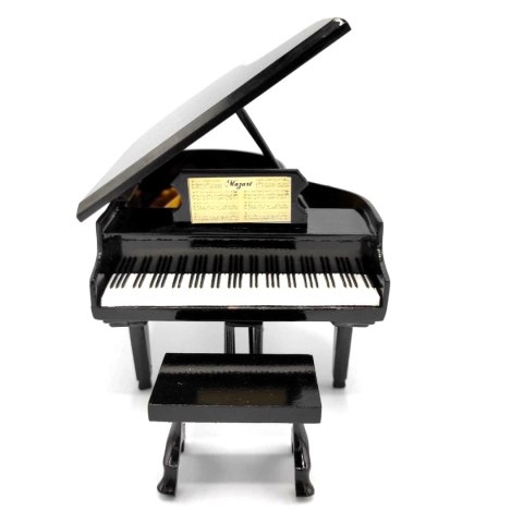 Miniaturowy Fortepian z Drewna Balsy – Skala 1:10 – Szer. 16 cm