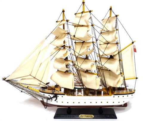 Model Żaglowca Dar Pomorza – „Biała Fregata” – 53 cm