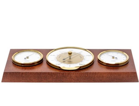 Ścienna Stacja Pogody 3w1 – Barometr, Termometr i Higrometr – Dł. 28 cm