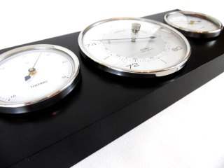 Ścienna Stacja Pogody 3w1 – Barometr, Higrometr, Termometr – Dł. 28,5 cm