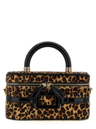 Torebka Kuferek ROGER VIVIER - Belle Vivier Vanity - Wzór Animalier