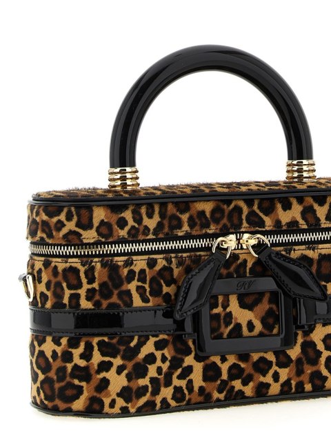 Torebka Kuferek ROGER VIVIER - Belle Vivier Vanity - Wzór Animalier