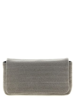 Torebka BRUNELLO CUCINELLI - Monile Crossbody - Srebrna