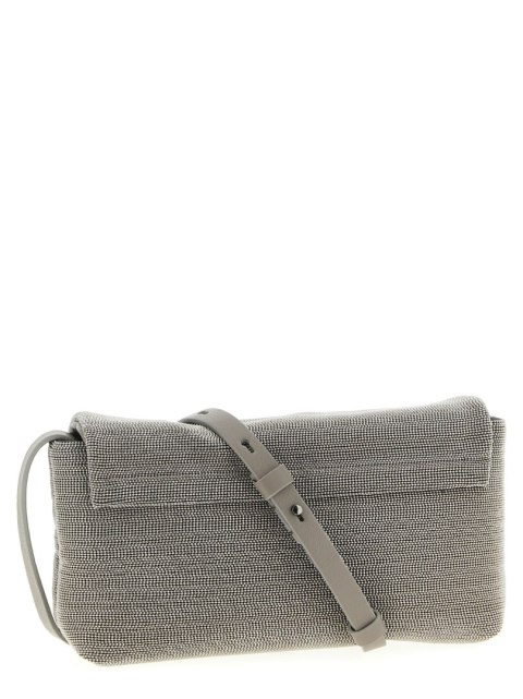 Torebka BRUNELLO CUCINELLI - Monile Crossbody - Srebrna