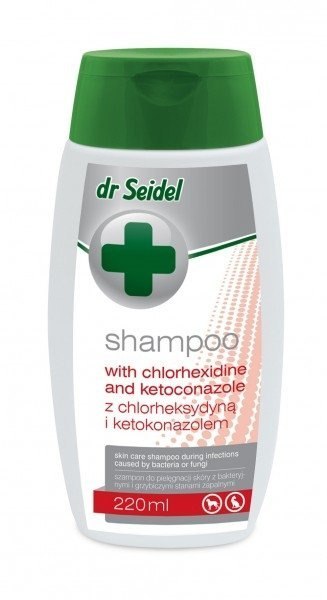 Szampon Pielęgnacyjny z Chlorheksydyną (Stany Zapalne) - 220 ml