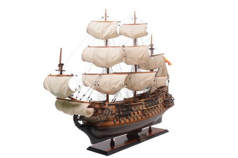 Model Statku San Felipe z Rozwiniętymi Żaglami – 92 cm