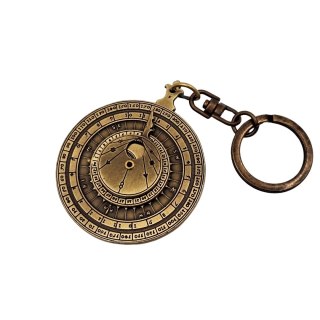 Brelok Mosiężny – Komputer Pływów Morskich (Abakus) – Średnica 5 cm