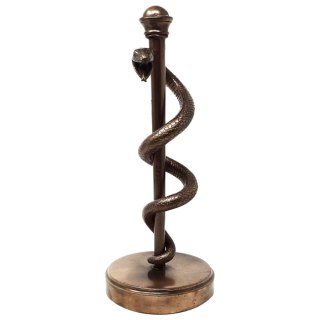 Rzeźba Dekoracyjna Laska Eskulapa – Symbol Medycyny – 30 cm
