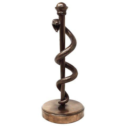 Rzeźba Dekoracyjna Laska Eskulapa – Symbol Medycyny – 30 cm
