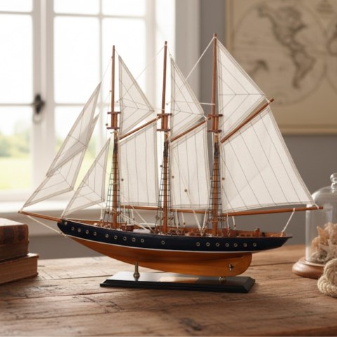 Model Szkunera Atlantic – Drewno i Płótno – Dł. 72 cm