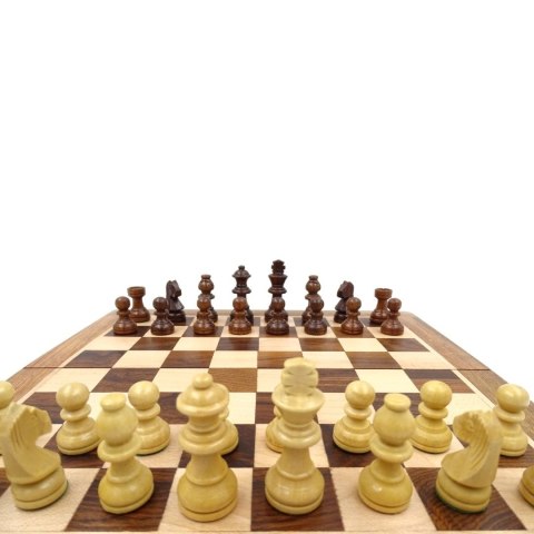 Szachy Drewniane Magnetyczne Składane – 30 cm