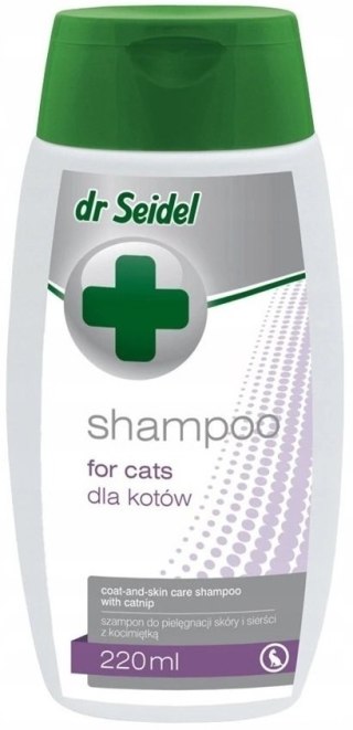 Szampon Proteinowy Dla Kotów - Dr Seidel - 220 ml
