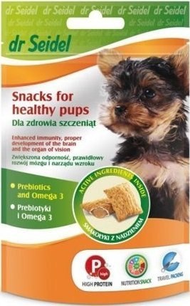Przysmaki Funkcyjne z Prebiotykiem (Zdrowie Szczeniąt) - 90 g