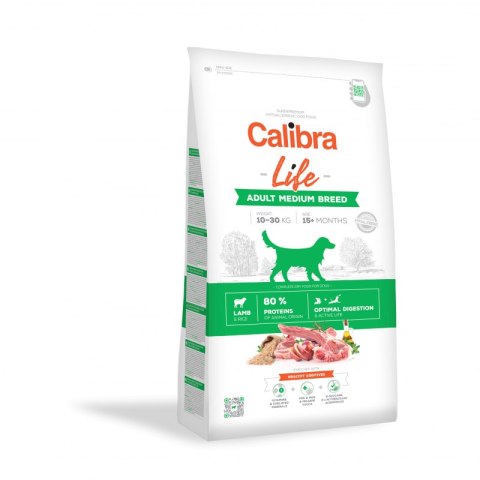 Karma z Jagnięciną i Ryżem (Dog Life Adult Medium Breed) - 12 kg