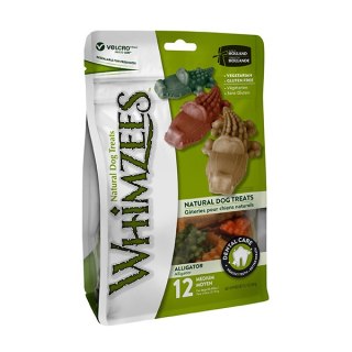 Gryzaki Stomatologiczne Aligator M (Whimzees) - 12 Szt.