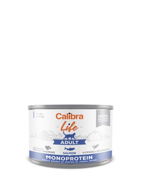 Danie z Łososiem (Cat Adult Life) - 200 g