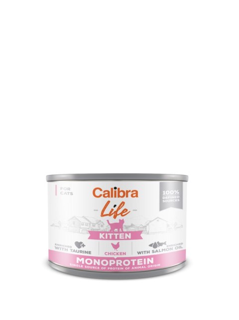 Danie z Kurczakiem (Cat Life Kitten) - 200 g
