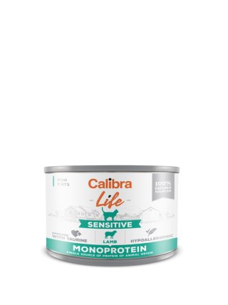 Danie z Jagnięciną (Cat Life Sensitive) - 200 g