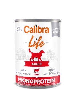 Danie z Wołowiną i Marchewką (Dog Life Adult) - 400 g