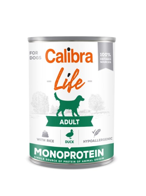 Danie z Kaczką i Ryżem (Dog Life Adult) - 400 g