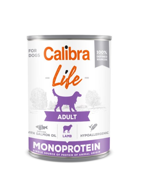 Danie z Jagnięciną i Ryżem (Dog Life Adult) - 400 g