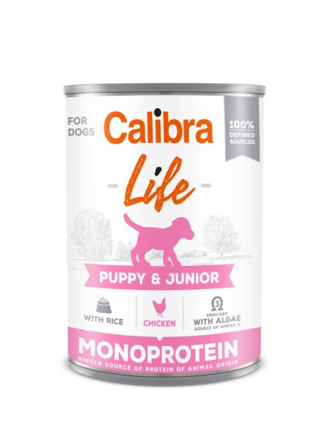Danie z Kurczakiem (Dog Life Puppy & Junior) - 400 g