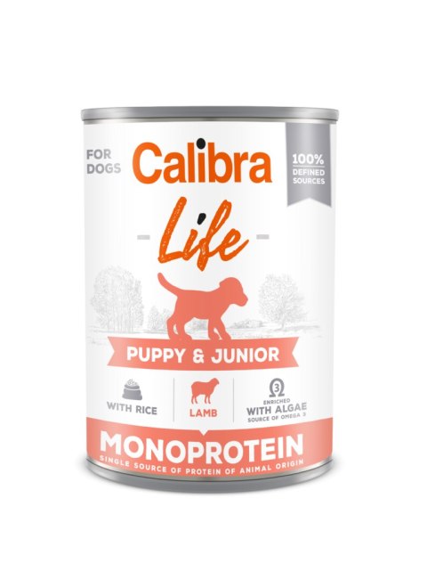 Danie z Jagnięciną i Ryżem (Dog Life Puppy & Junior) - 400 g